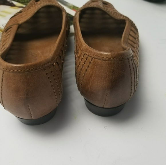 Cole Haan Handmade Leather Cut Woven Flats - Picture 6 of 6